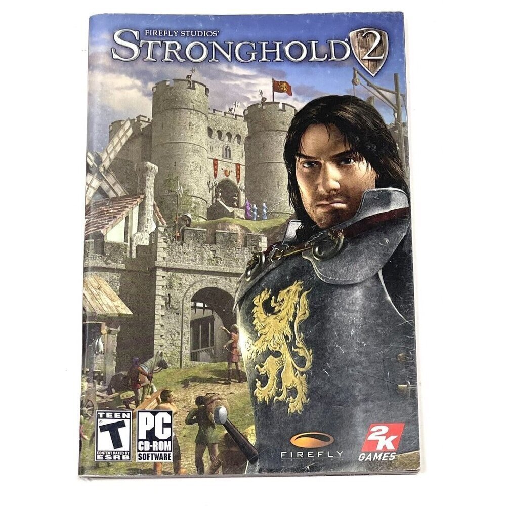 Firefly Studios' Stronghold 2 PC Game USER'S MANUAL ONLY *No Game Included* EUC
